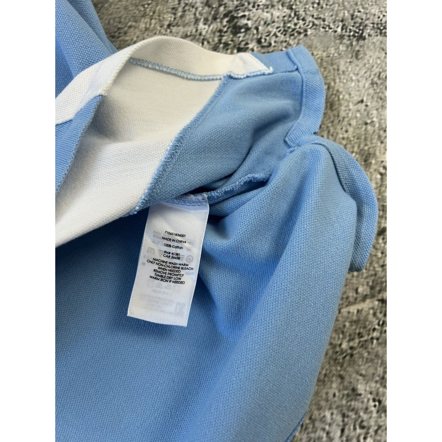 Chief Keef Polo Ralph Lauren baby blue polo shirt big pony