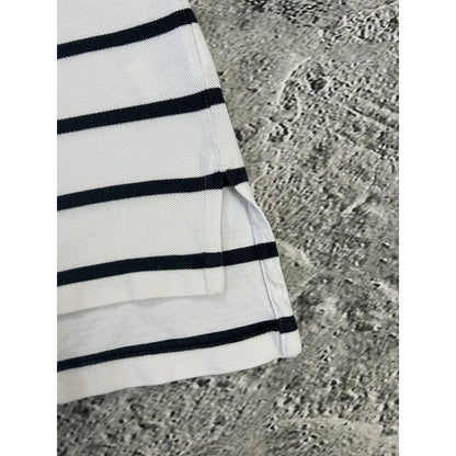 Polo Ralph Lauren t-shirt white black striped small pony