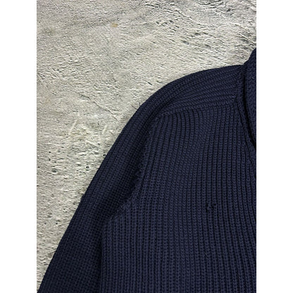 Christian Dior Monsieur Cardigan vintage 70s sweater navy