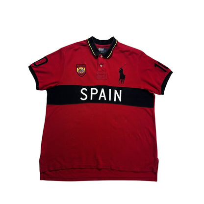 Polo Ralph Lauren Spain Polo T-shirt Chief Keef vintage red