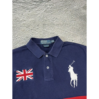 Chief Keef Polo Ralph Lauren Great Britain vintage red navy
