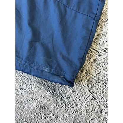 Nike vintage blue nylon track pants parachute capri athletic