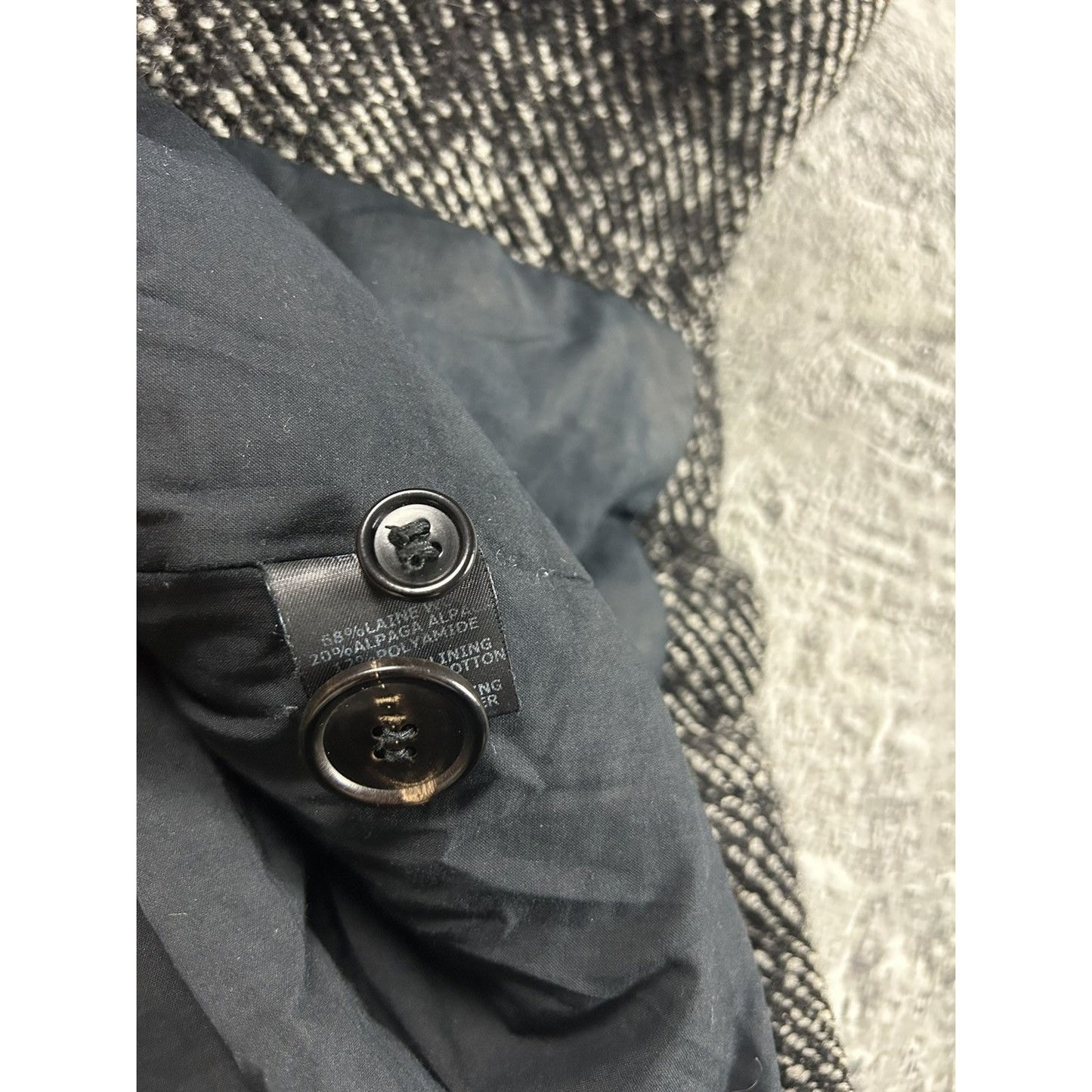Isabel Marant Etoile wool coat tweed oversized
