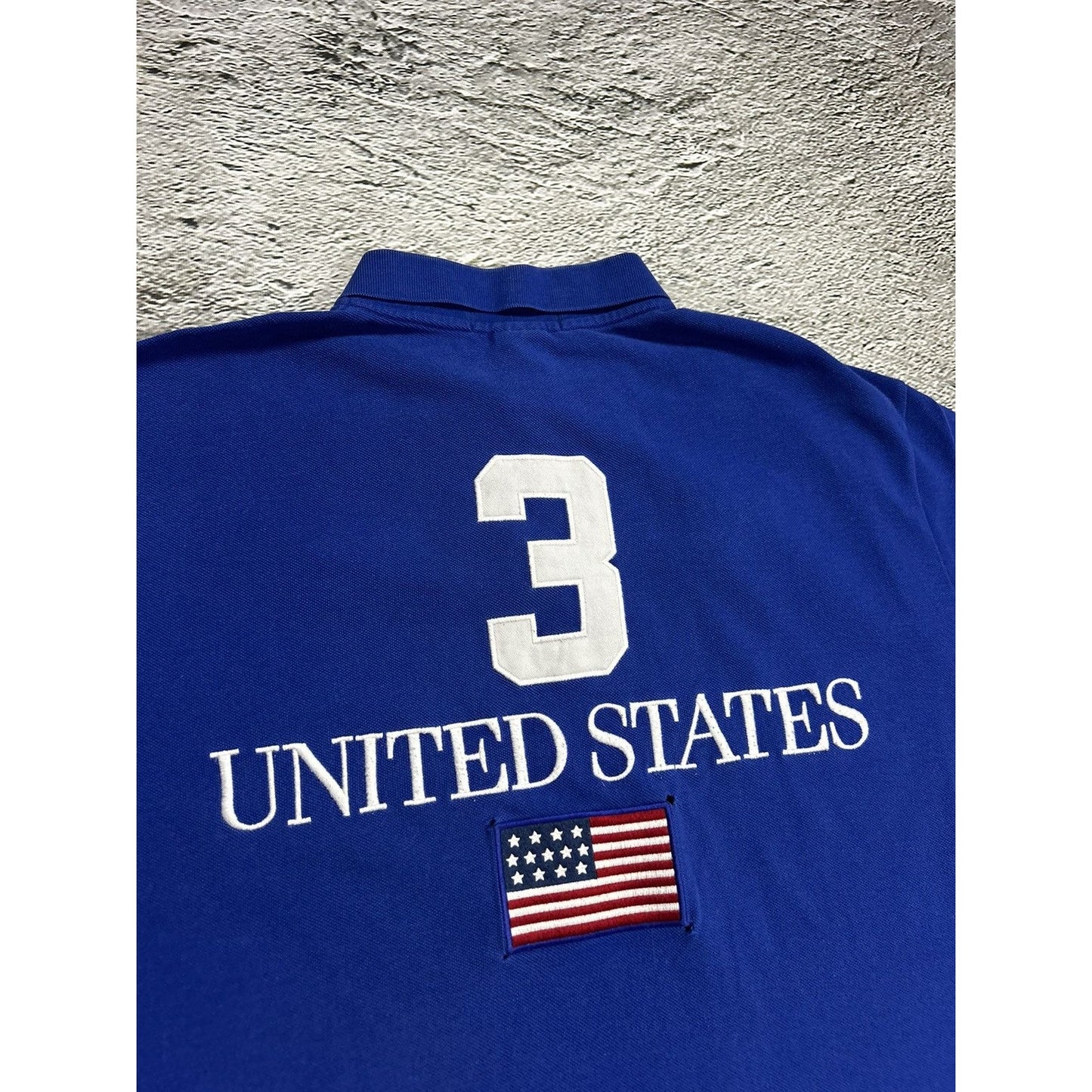 Chief Keef Polo Ralph Lauren USA vintage shirt blue