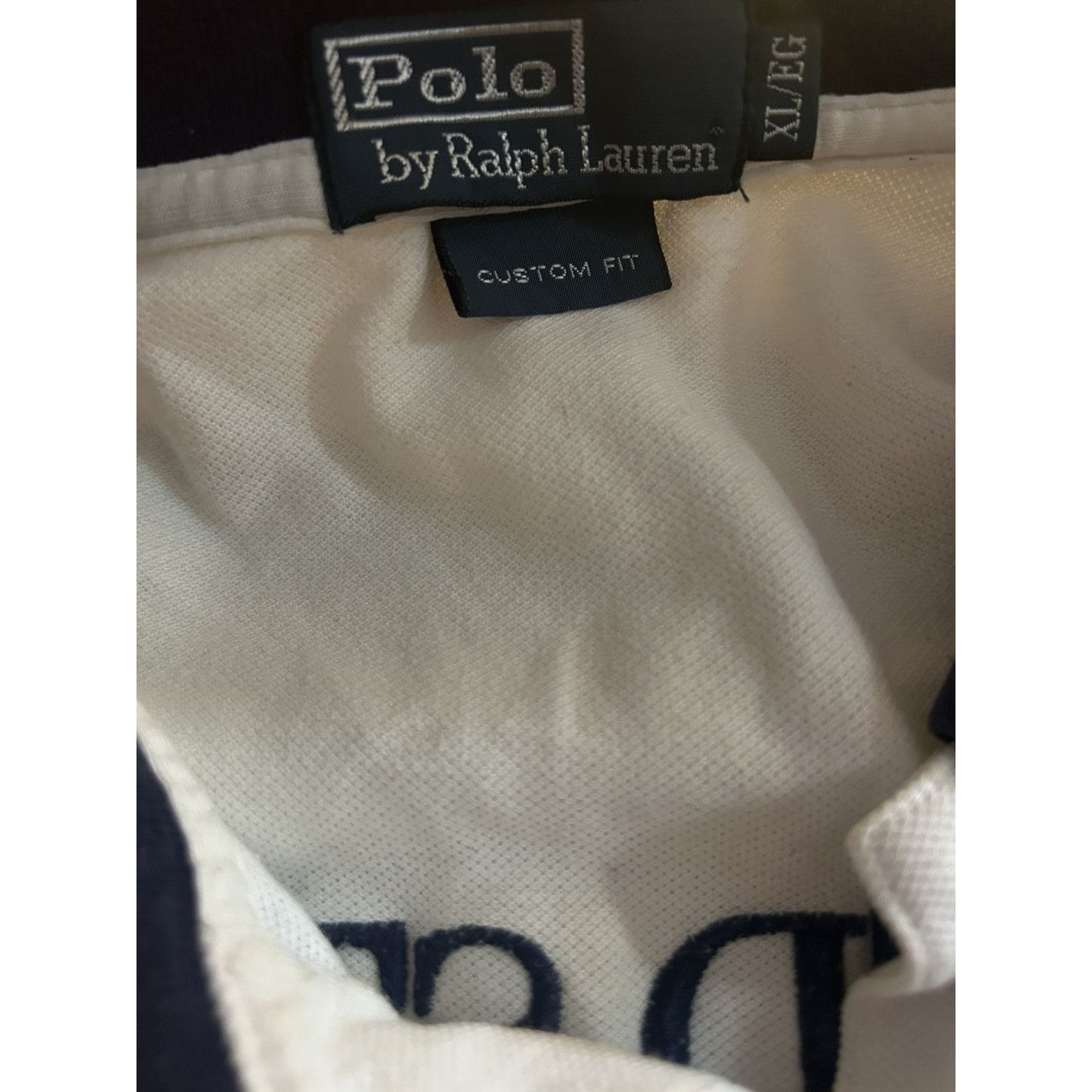 Chief Keef Polo Ralph Lauren USA vintage shirt white