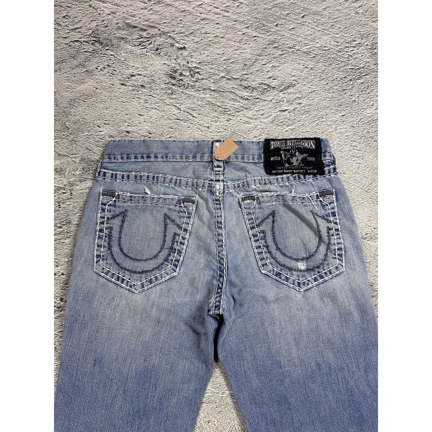 True Religion jeans vintage Bobby denim pants straight