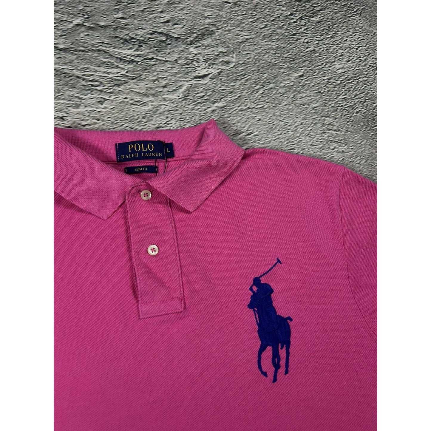 Chief Keef Polo Ralph Lauren vintage pink T-shirt big pony