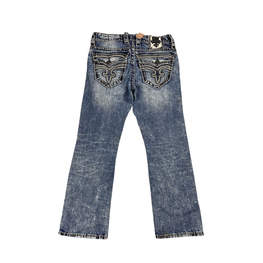 Rock Revival vintage blue jeans Y2K flared