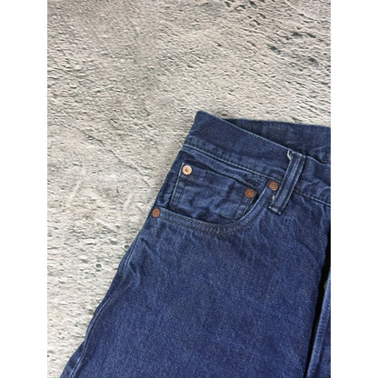 Evisu Donna blue jeans pink seagull embroidered