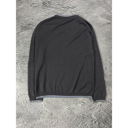 Yves Saint Laurent vintage YSL Gray Blue sweater small