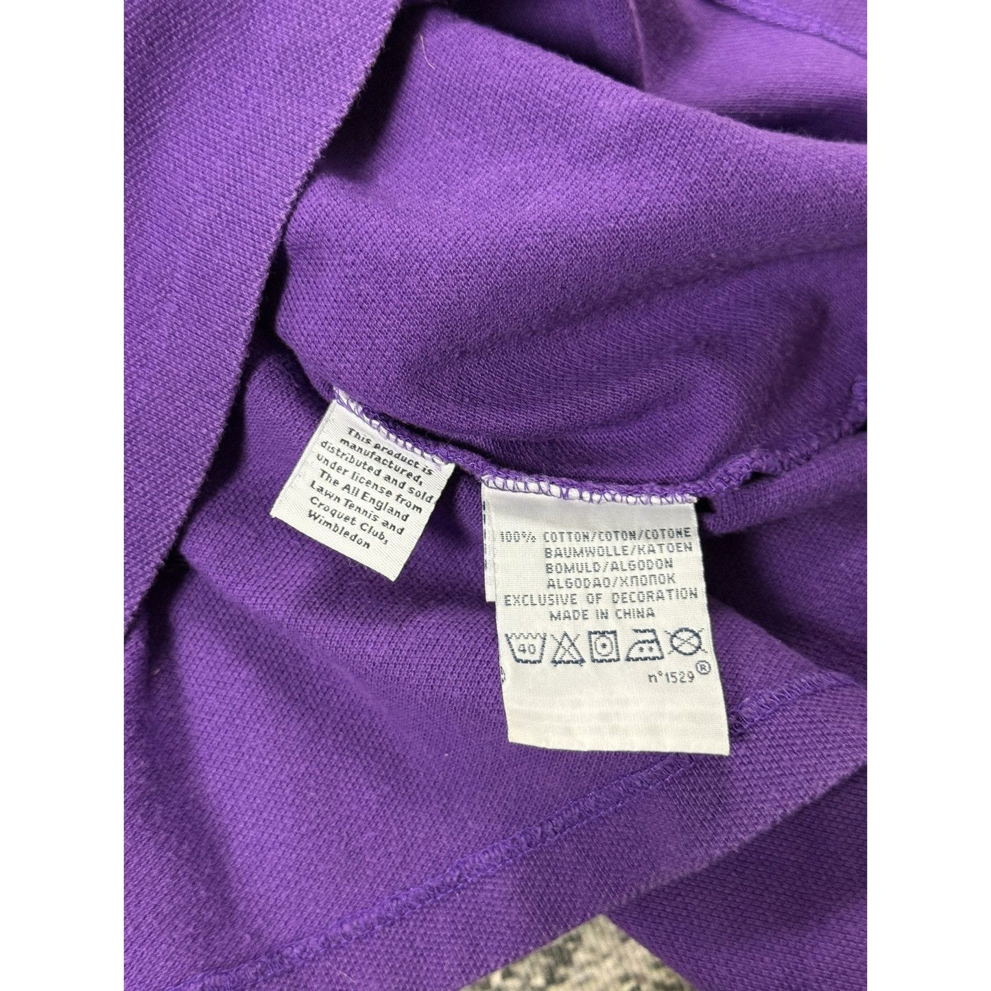 Chief Keef Polo Ralph Lauren vintage purple Wimbledon