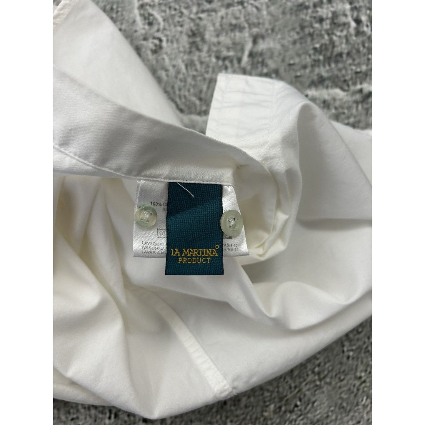 La Martina shirt longsleeve white Chief Keef Polo Spain