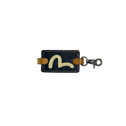 Evisu key chain vintage japanese big logo