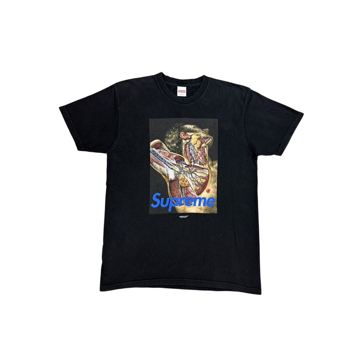 Supreme x Undercover Anatomy T-shirt FW16 black