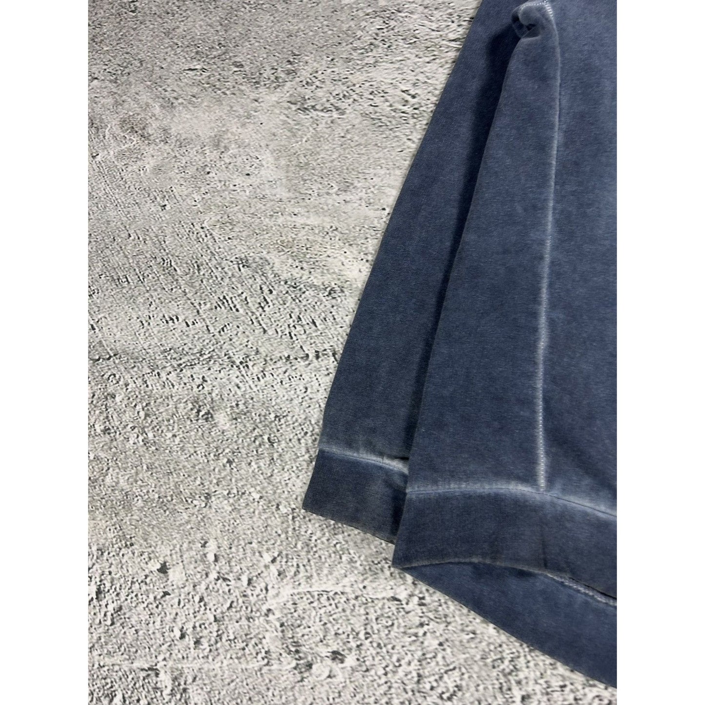 True Religion sweatshirt vintage big logo Y2K grey denim