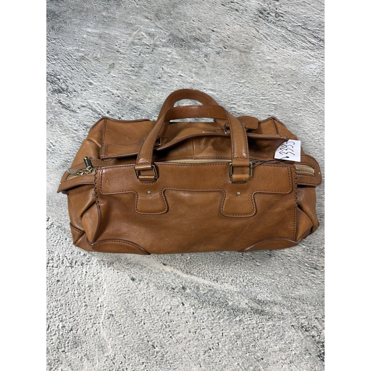 Celine orlov bag les cuirs sulky brown handbag 2006