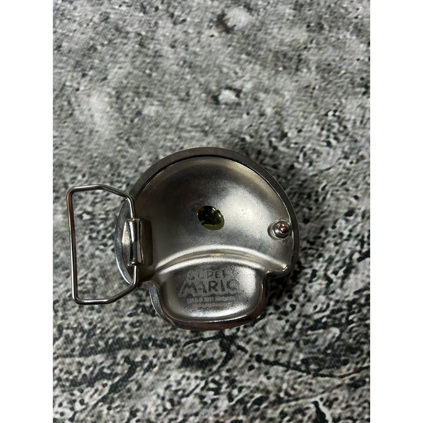 Super Mario bros Nintendo 2011 Belt Buckle Mushroom