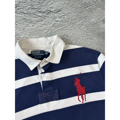 Chief Keef Polo Ralph Lauren striped longsleeve big pony