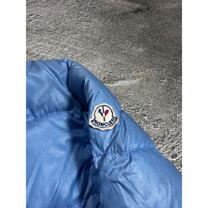 90s Moncler vintage baby blue puffer jacket