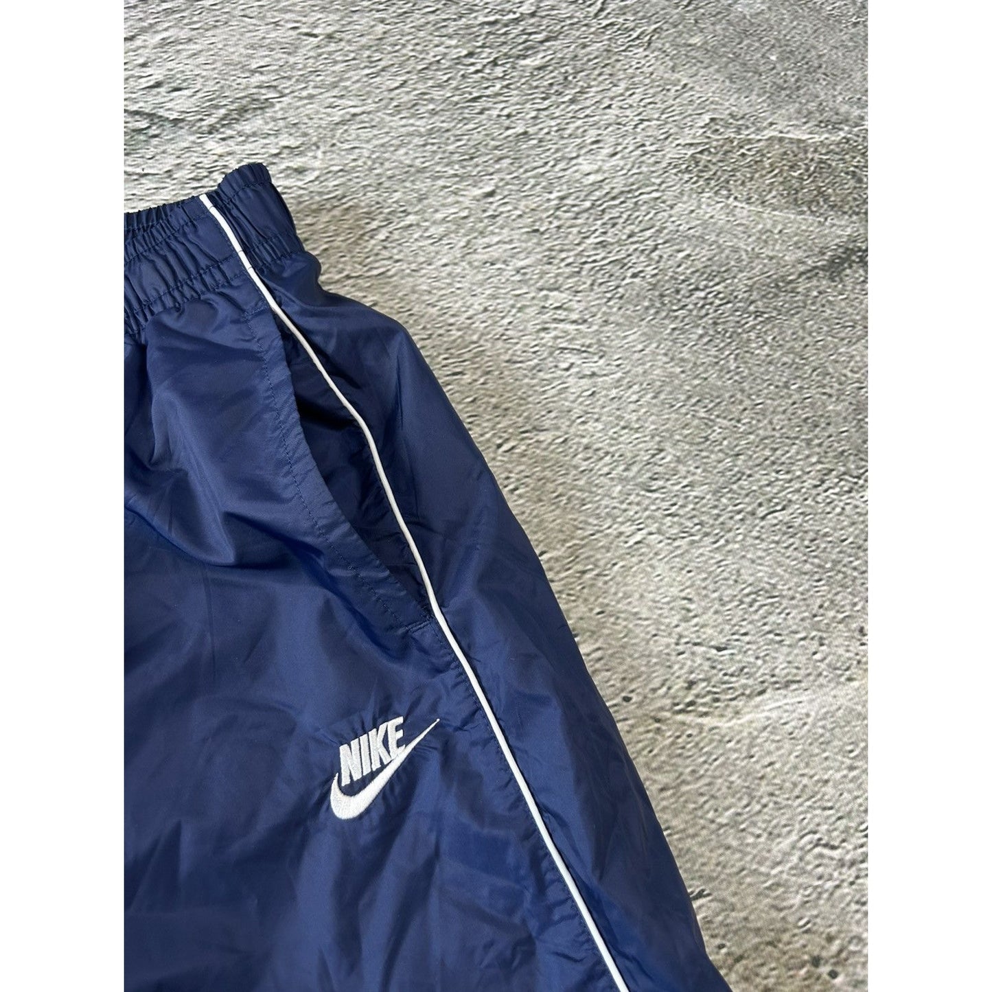 Nike track suit vintage navy pants windbreaker small logo