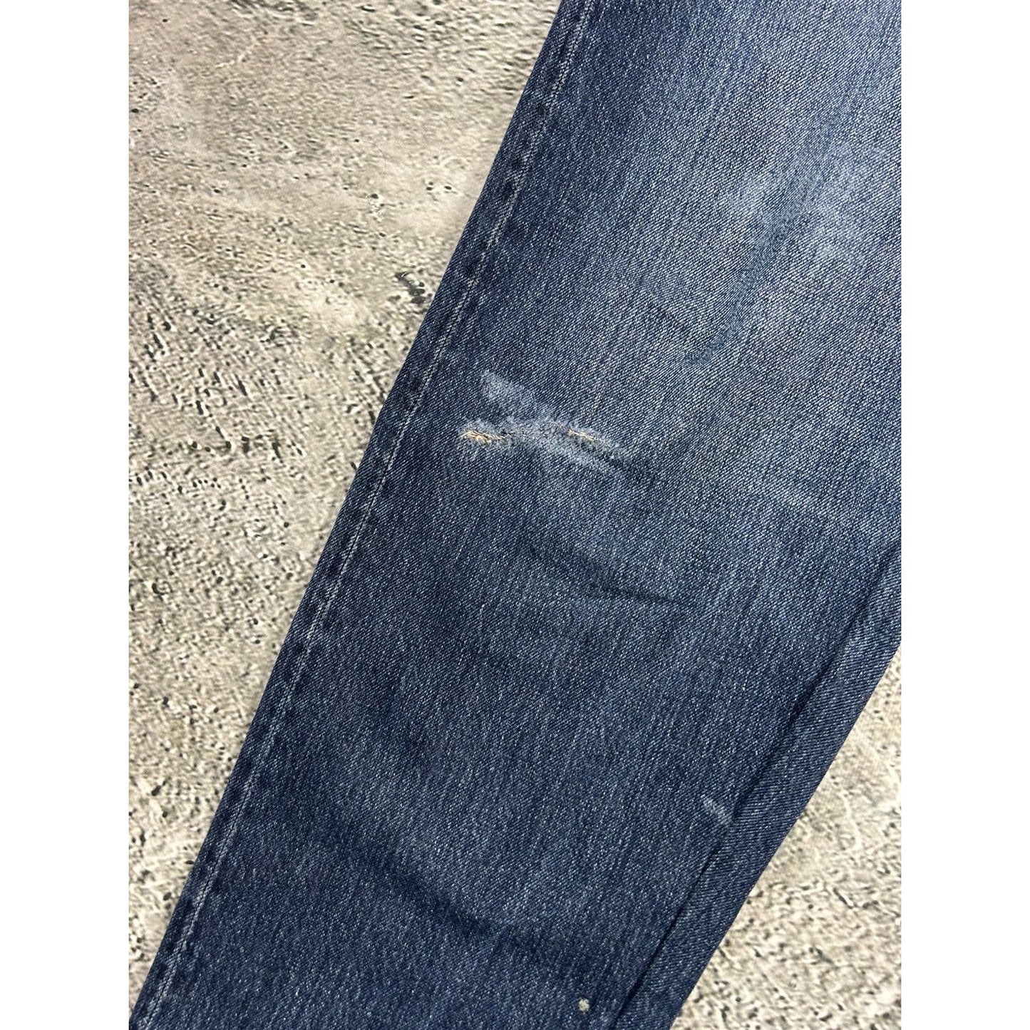 Evisu jeans vintage embroidery face seagull logo selvedge