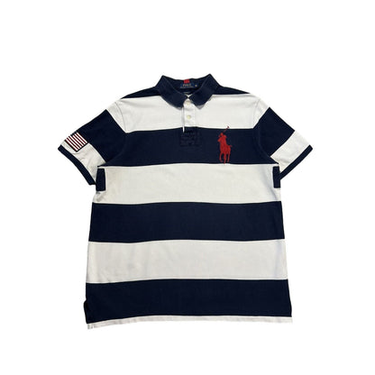 Polo Ralph Lauren USA Polo T-shirt Chief Keef vintage flag