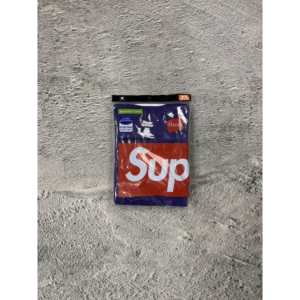 Supreme Hanes T-shirt Purple 2 pack 2021