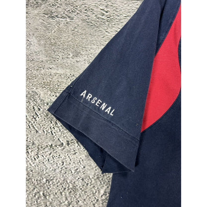 Nike Arsenal vintage Polo Shirt Jersey Y2K Tee