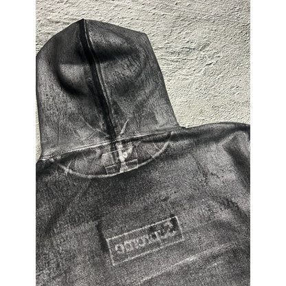 Supreme/MM6 Maison Margiela Black Foil Box Logo Hoodie