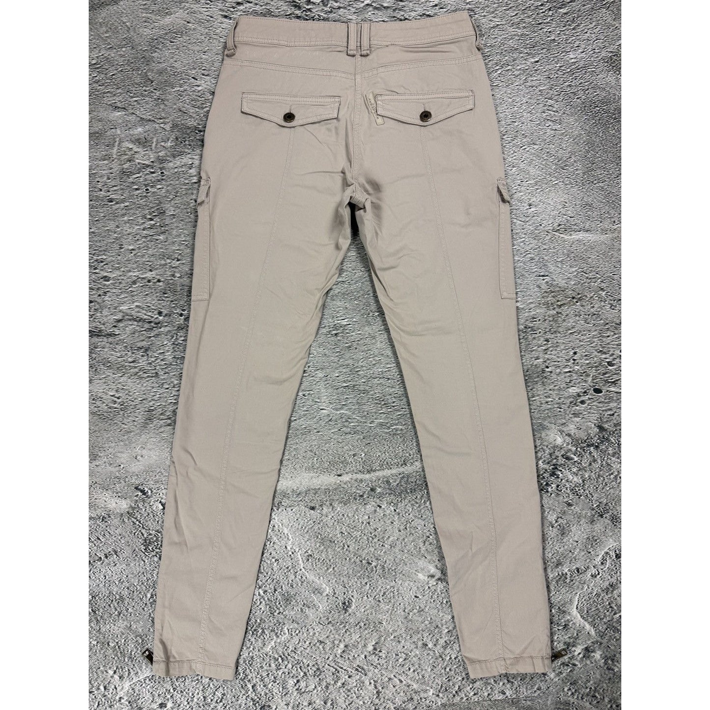 Burberry skinny cargo pants beige Brit