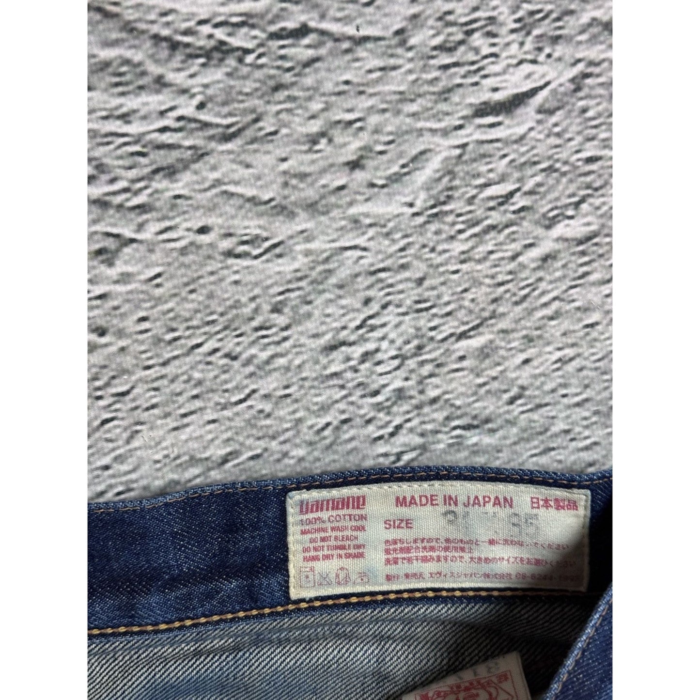 Evisu jeans daicock big logo vintage pink Yamane Japanese