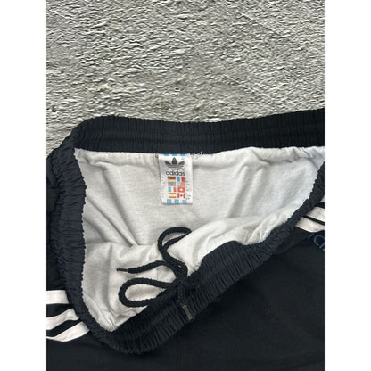 Adidas vintage shorts black big logo 2000s Y2K