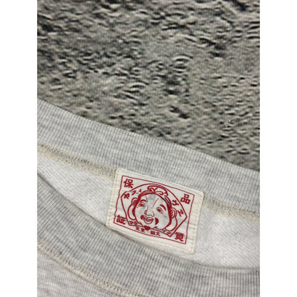 Evisu sweatshirt daicock seagull vintage grey Y2K