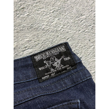 True Religion flared Joey jeans vintage navy black