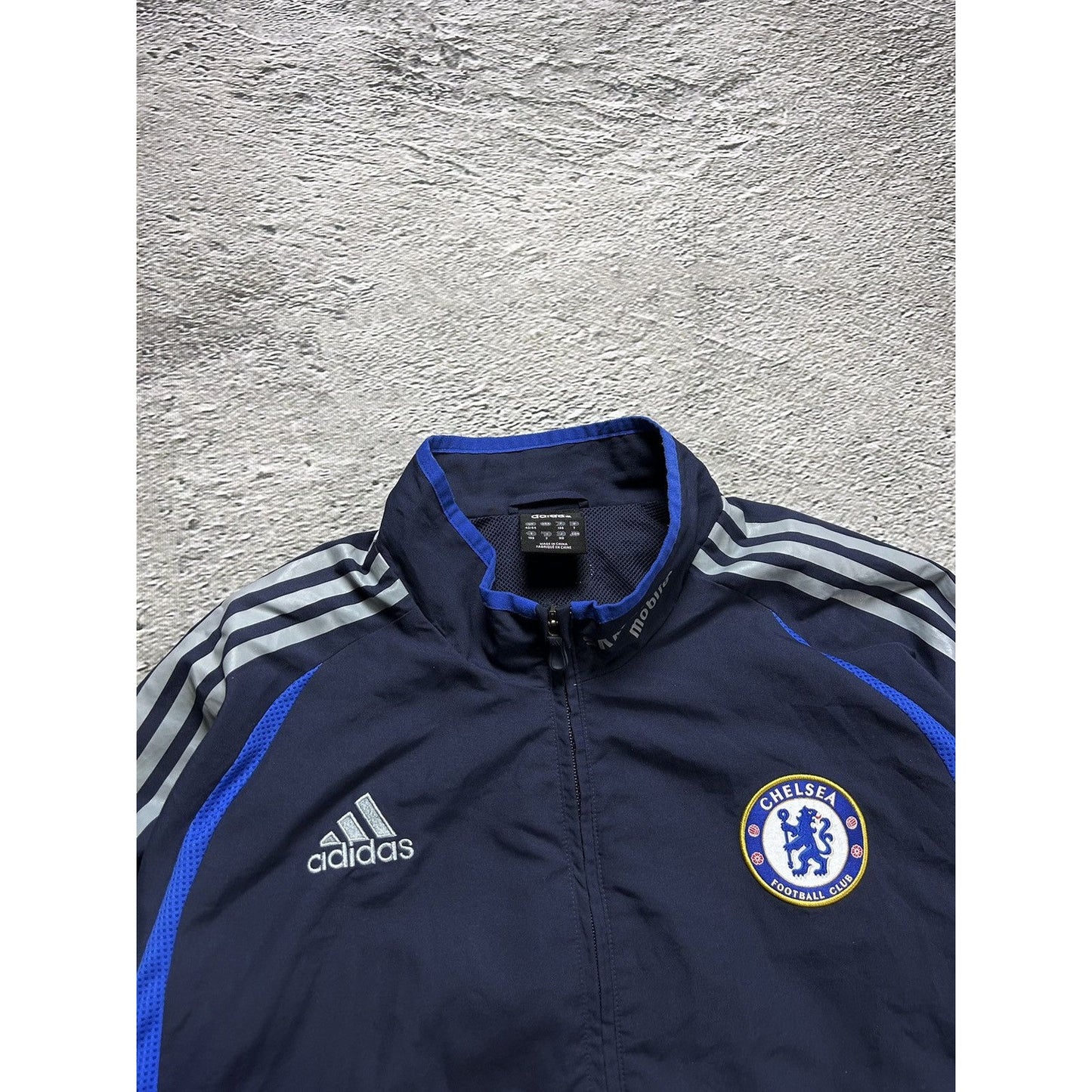 Chelsea Adidas track jacket vintage Navy blue 2008