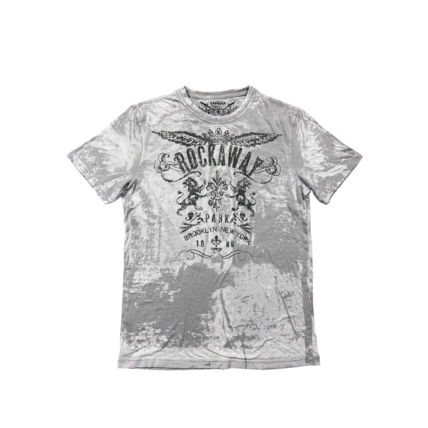Rocaway Vintage Y2K white big logo express affliction