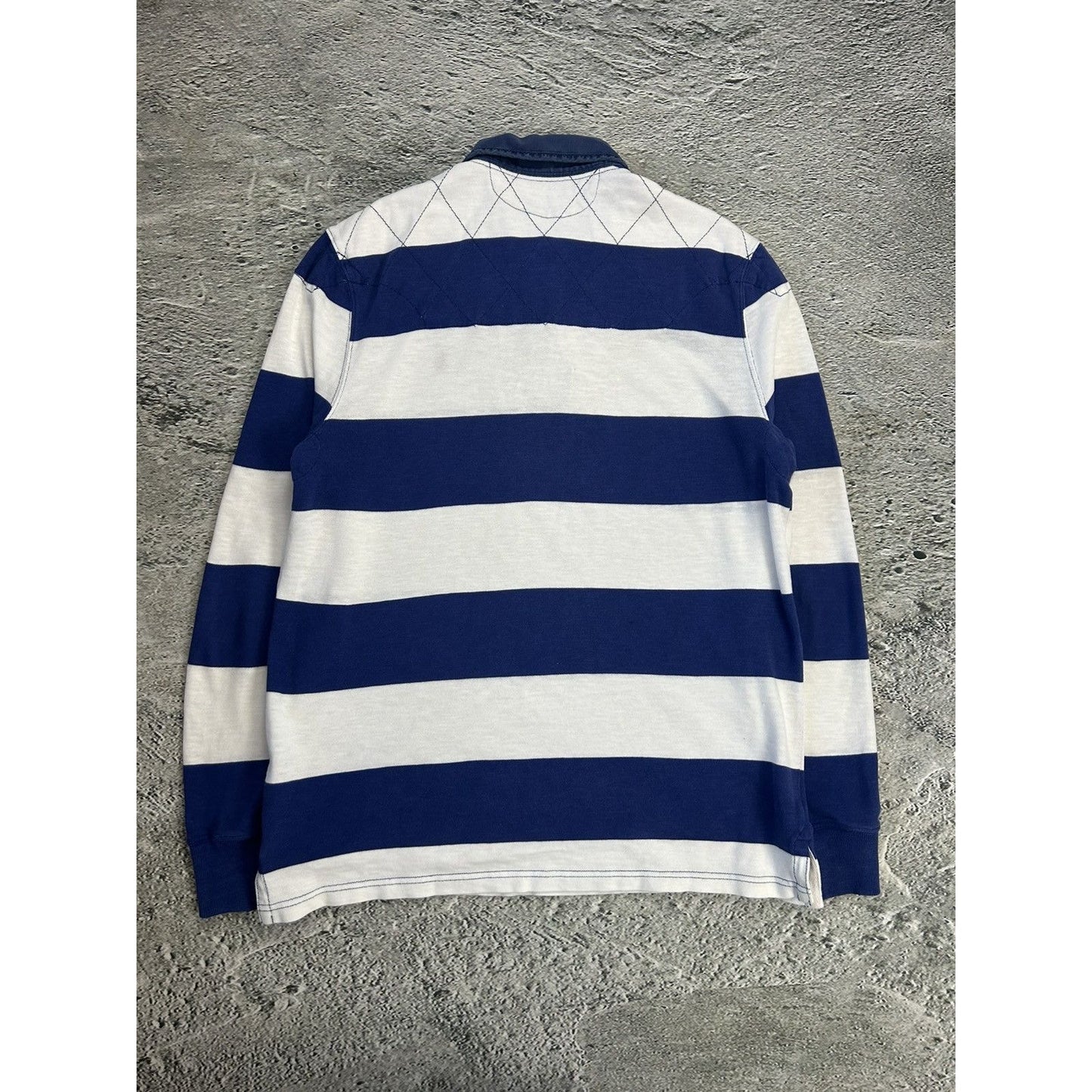 Chief Keef Polo Ralph Lauren striped longsleeve blue white