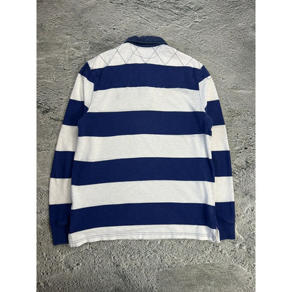Chief Keef Polo Ralph Lauren striped longsleeve blue white