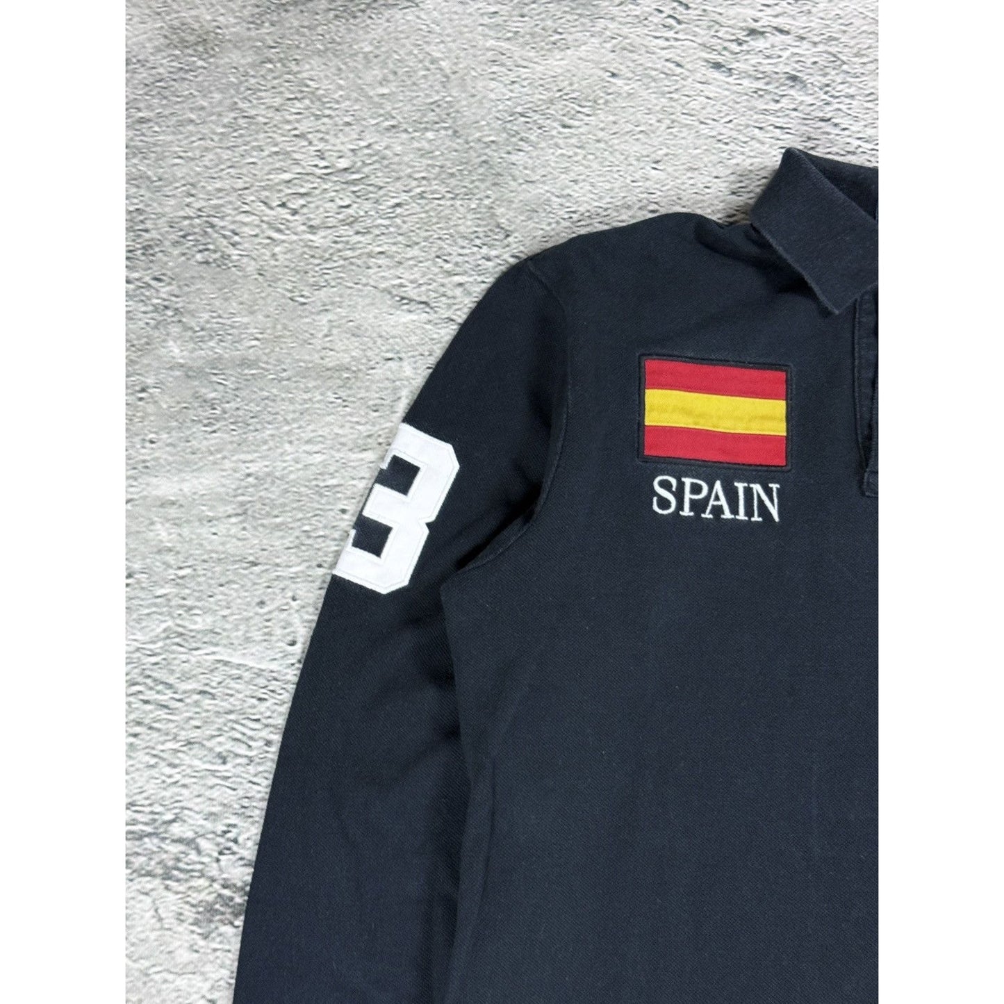 Chief Keef Polo Ralph Lauren black longsleeve Spain big pony