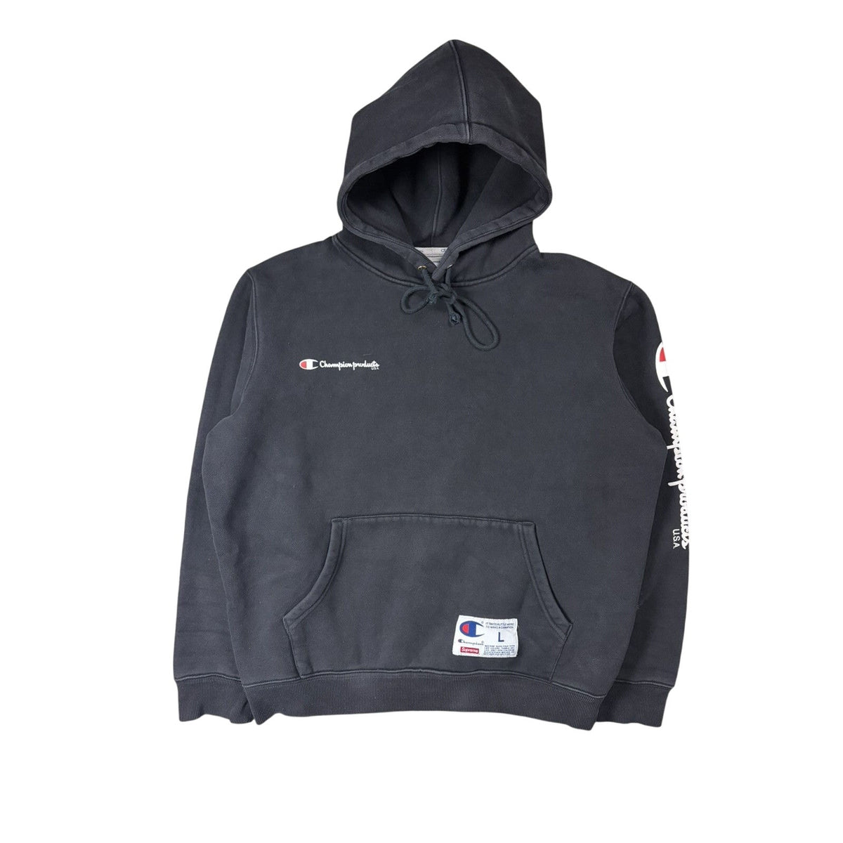 Supreme x Champion hoodie arc Logo