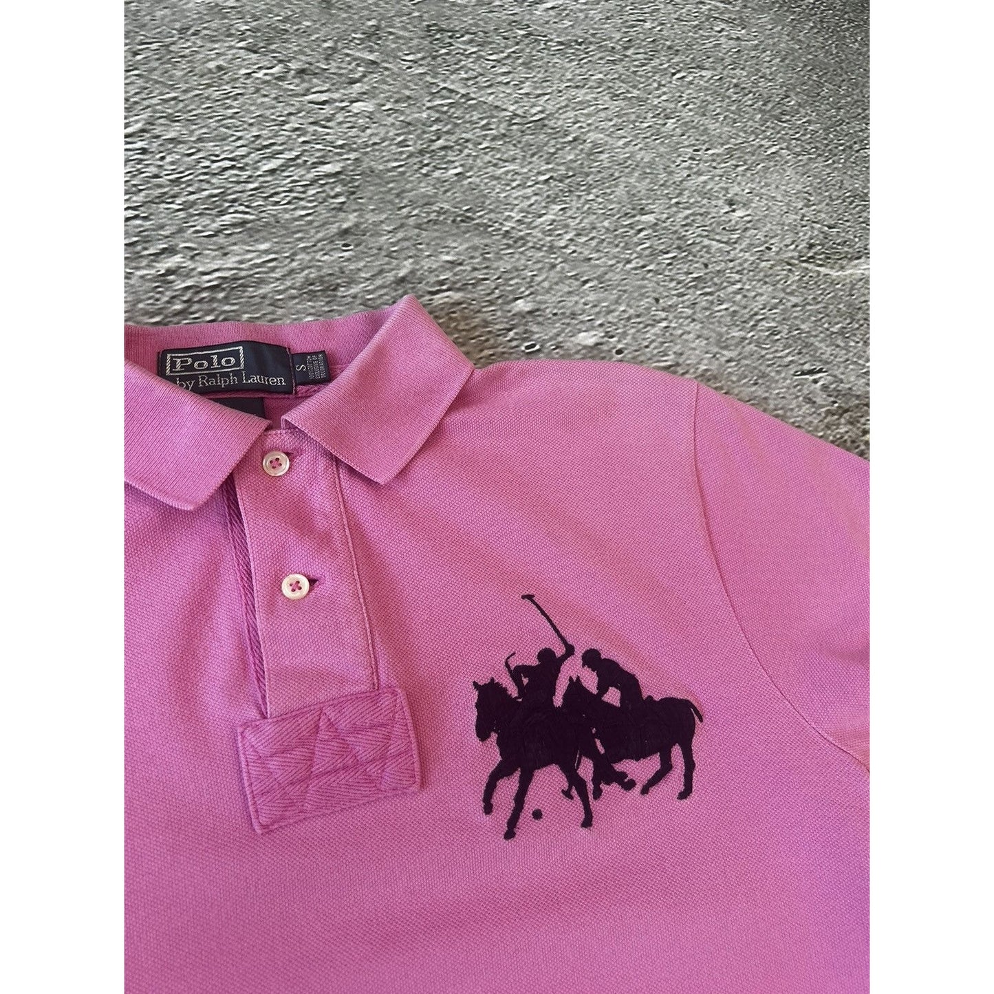 Chief Keef Polo Ralph Lauren yellow big pony polo T-shirt