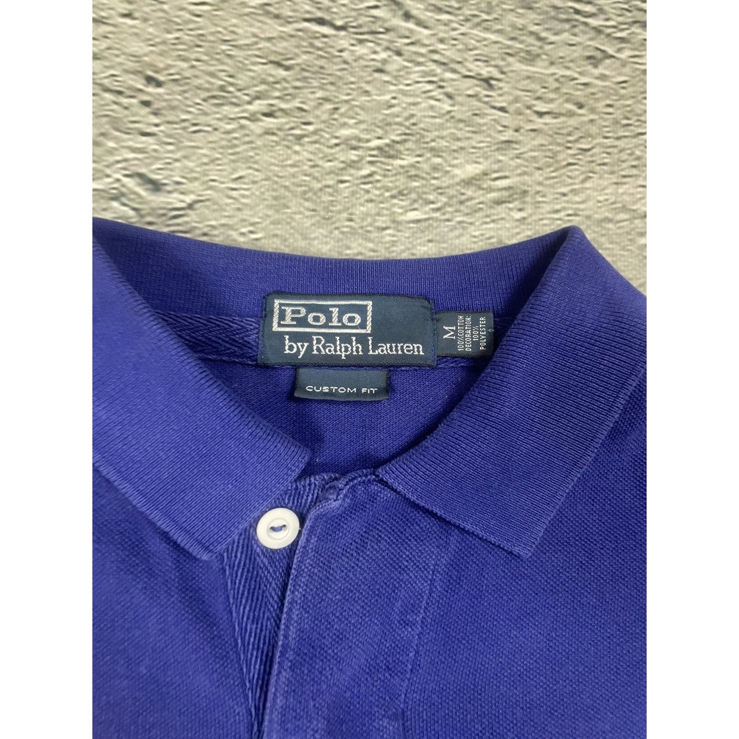 Chief Keef Polo Italy Ralph Lauren vintage blue big pony
