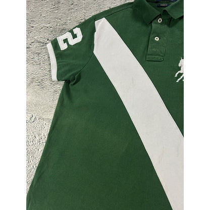 Chief Keef Polo Ralph Lauren Polo green white big pony Y2K