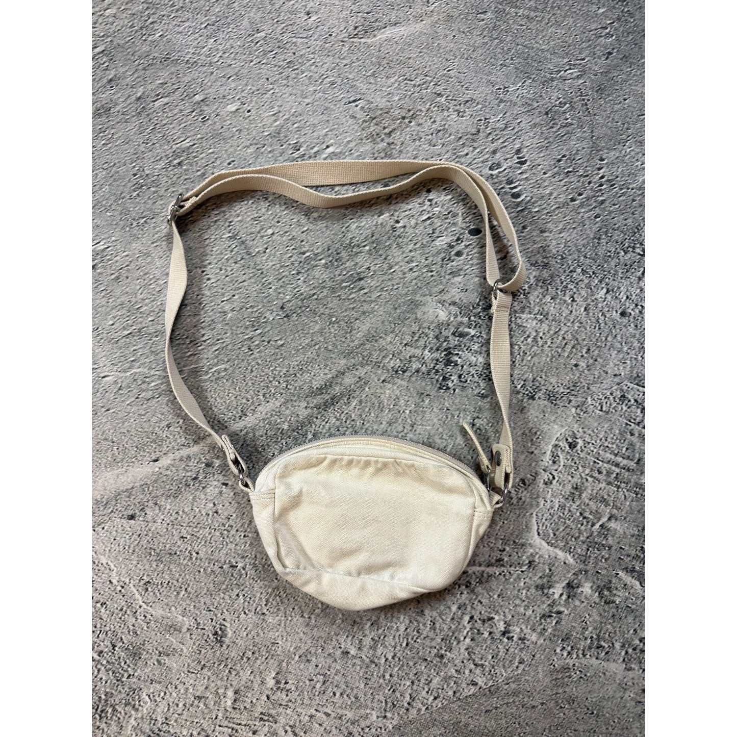 Stussy shoulder bag cream white embriodered