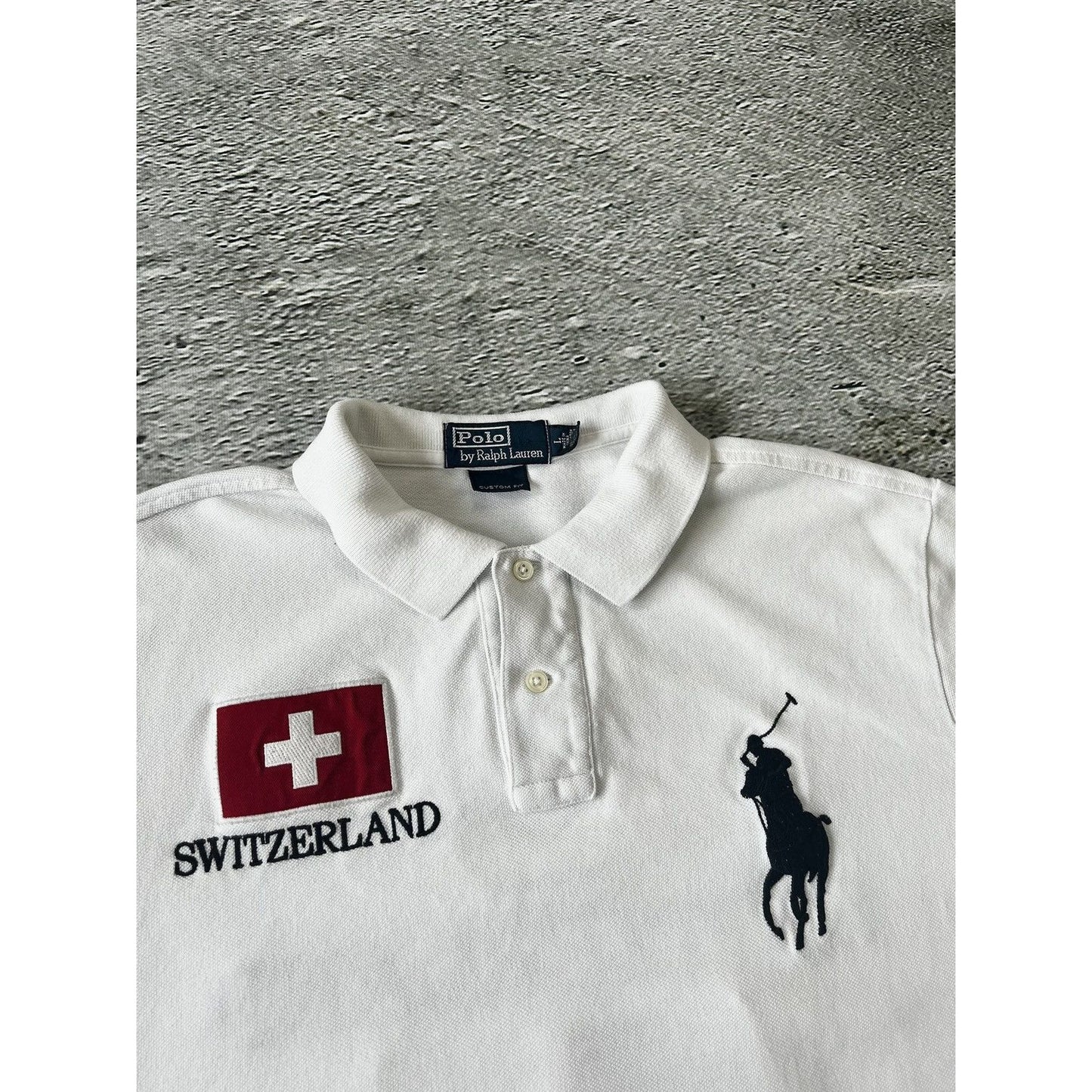 Chief Keef Polo Ralph Lauren white Switzerland big pony
