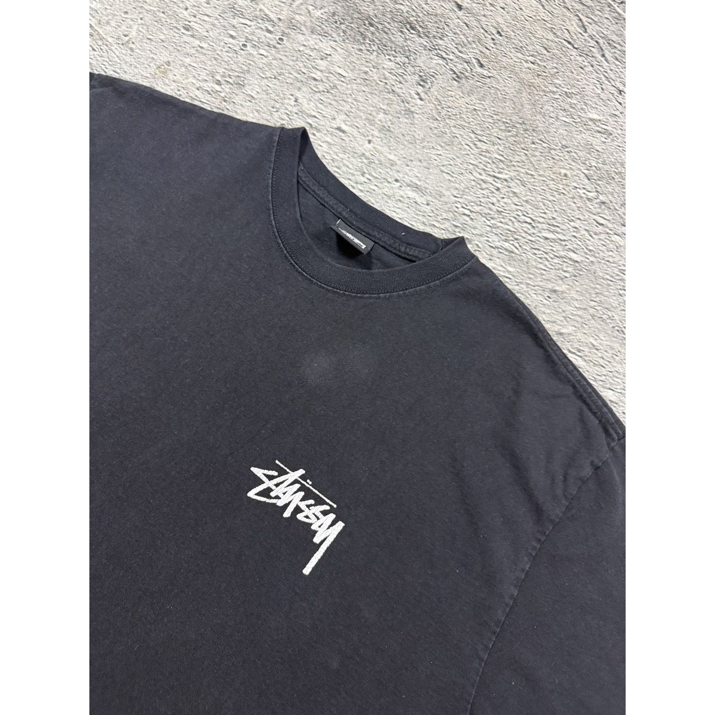 Stussy Cats t-shirt black vintage