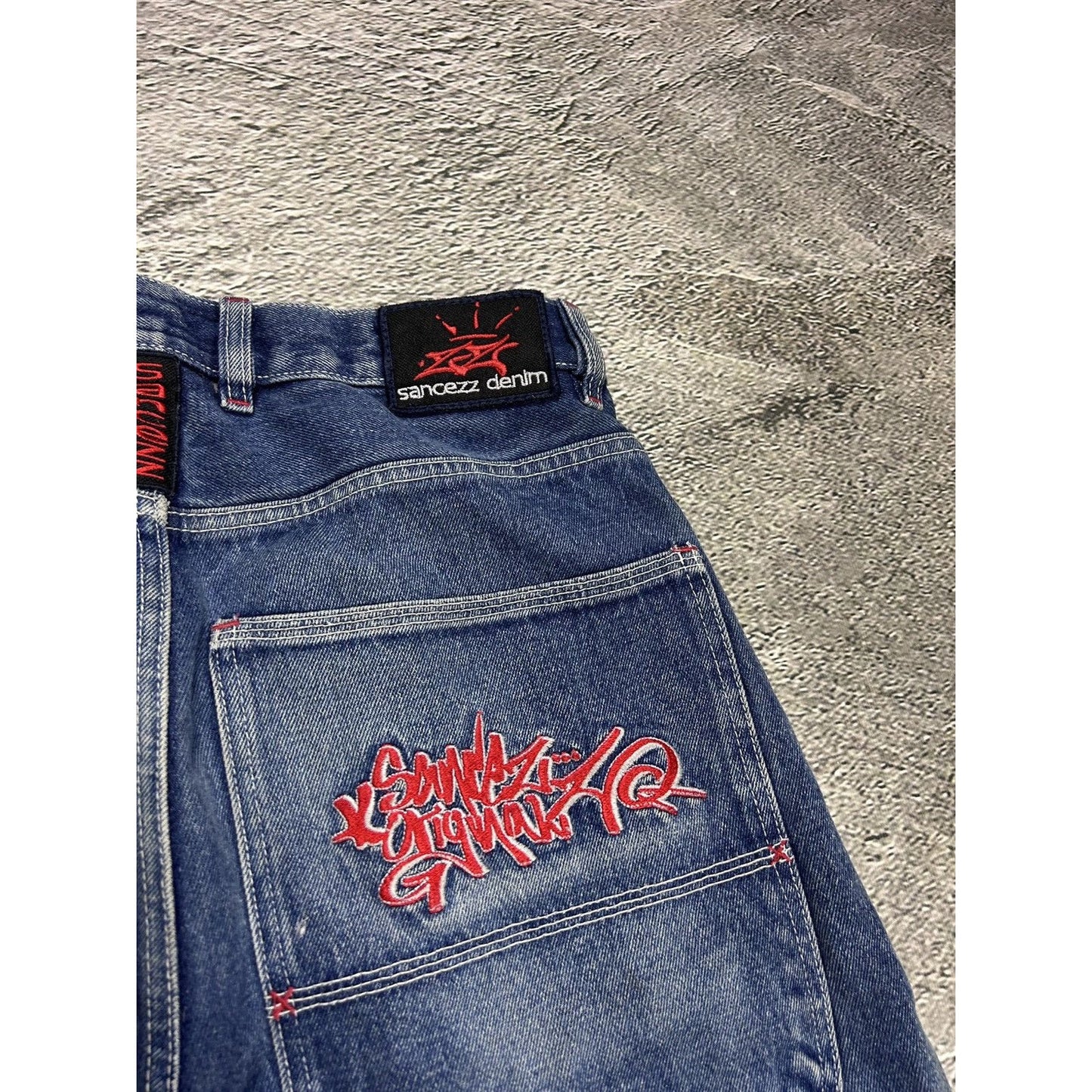 Vintage Sancezz Denim New York Baggy Jeans