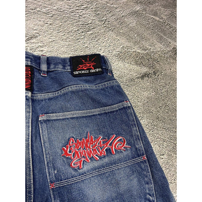 Vintage Sancezz Denim New York Baggy Jeans
