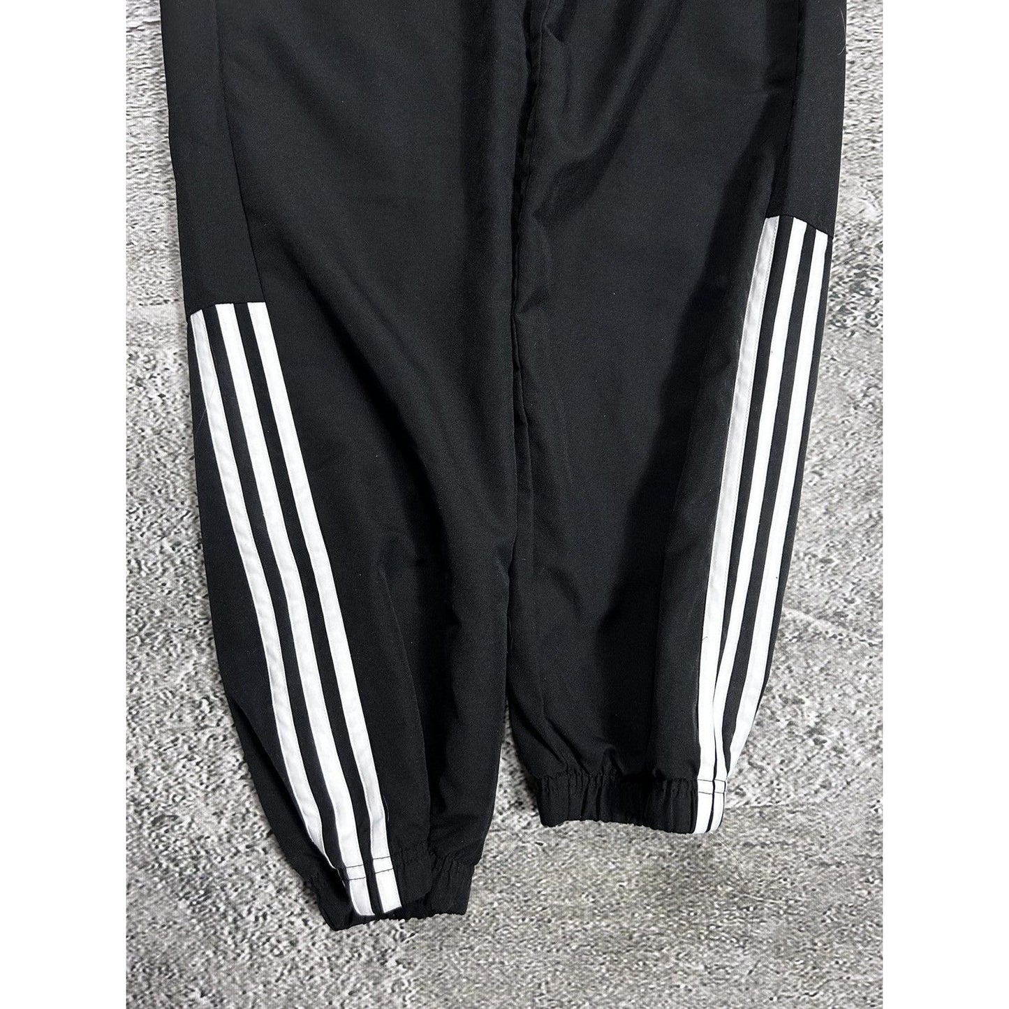 Adidas vintage black track pants small logo 2000s