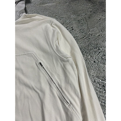 C.P. Company zip hoodie nylon hood white 2005